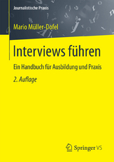 Interviews führen - Müller-Dofel, Mario