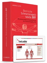 Beck'sche Schmerzensgeld-Tabelle 2017 - Slizyk, Andreas