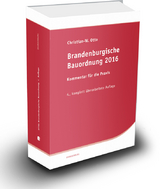 Brandenburgische Bauordnung 2016 - Otto, Christian-W