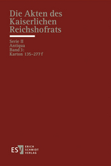 Die Akten des Kaiserlichen Reichshofrats (RHR) - 