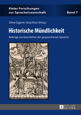 Historische Mündlichkeit - 