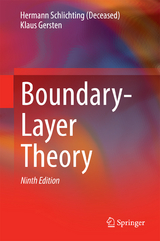 Boundary-Layer Theory - Hermann Schlichting (Deceased), Klaus Gersten