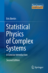 Statistical Physics of Complex Systems - Eric Bertin