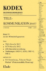 KODEX Telekommunikation 2016/17 - Feiel, Wolfgang; Doralt, Werner