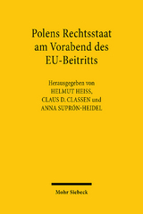 Polens Rechtsstaat am Vorabend des EU-Beitritts - 