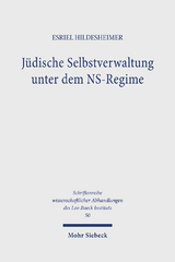 Jüdische Selbstverwaltung unter dem NS-Regime - Esriel Hildesheimer