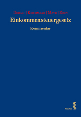 Einkommensteuergesetz 18. Lieferung - 