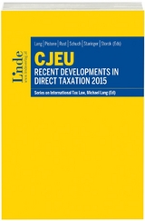 CJEU - Recent Developments in Direct Taxation 2015 - 