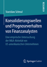 Konsolidierungswellen und Prognoseverhalten von Finanzanalysten - Stanislaw Schmal