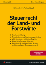 Steuerrecht - Steuerrecht der Land- und Forstwirte - Karl Portele, Martina Portele, Walter Zapfl