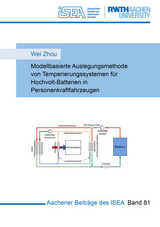 Modellbasierte Auslegungsmethode von Temperierungssystemen für Hochvolt-Batterien in Personenkraftfahrzeugen - Wei Zhou