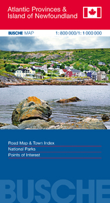 Canada Atlantic Provinces & Island of Newfoundland - 