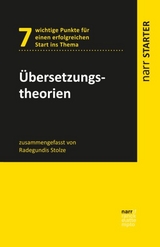 Übersetzungstheorien - Radegundis Stolze