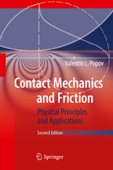 Contact Mechanics and Friction - Popov, Valentin L.