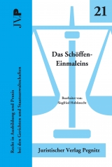 Das Schöffen-Einmaleins - Holzknecht, Siegfried
