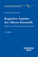 Kognitive Aspekte der Idiom-Semantik - Dmitrij Dobrovol'skij