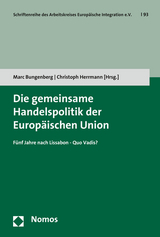 Die gemeinsame Handelspolitik der Europäischen Union - 