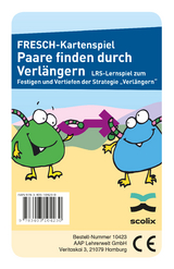 FRESCH-Kartenspiel: Paare finden durch Verlängern - Corinne Zimmermann