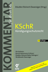 KSchR - Kündigungsschutzrecht - Däubler, Wolfgang; Deinert, Olaf; Zwanziger, Bertram