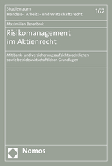 Risikomanagement im Aktienrecht - Maximilian Berenbrok