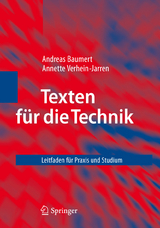 Texten für die Technik - Andreas Baumert, Annette Verhein-Jarren