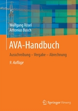 AVA-Handbuch - Rösel, Wolfgang; Busch, Antonius