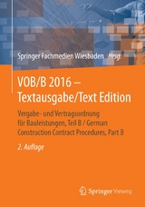 VOB/B 2016 - zweisprachig / bilungual - 