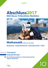 Abschluss 2017 - Mittlerer Schulabschluss Nordrhein-Westfalen Mathematik - 