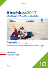 Abschluss 2017 - Mittlerer Schulabschluss Nordrhein-Westfalen Deutsch - 