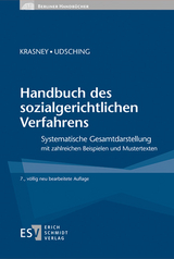 Handbuch des sozialgerichtlichen Verfahrens - Krasney, Otto Ernst; Udsching, Peter; Groth, Andy