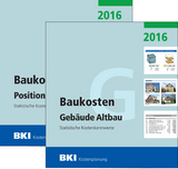 BKI Baukosten Altbau 2016 - Gesamtpaket Teil 1+2