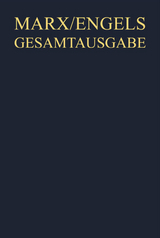 Karl Marx; Friedrich Engels: Gesamtausgabe (MEGA). Werke, Artikel, Entwürfe / Werke, Artikel, Entwürfe Februar bis Oktober 1848 - 