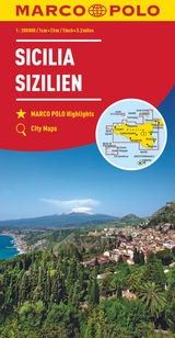 MARCO POLO Regionalkarte Italien 14 Sizilien 1:200.000