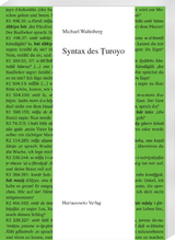Syntax des Ṭuroyo - Michael Waltisberg