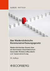 Das Niedersächsische Kommunalverfassungsgesetz - Heinrich Albers, Stefan Wittkop