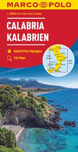 MARCO POLO Regionalkarte Italien 13 Kalabrien 1:200.000 - 