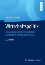 Wirtschaftspolitik - Hans Peter Grüner