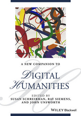 New Companion to Digital Humanities - 