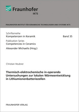 Thermisch-elektrochemische in-operando Untersuchungen zur lokalen Wärmeentwicklung in Lithiumionenbatteriezellen - Christian Heubner