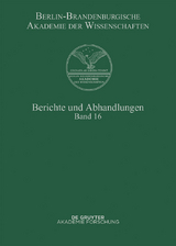 Berichte und Abhandlungen. Band 16 - 