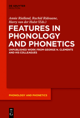 Features in Phonology and Phonetics - 