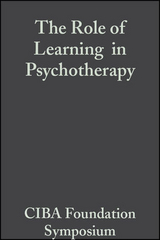 Role of Learning in Psychotherapy - 