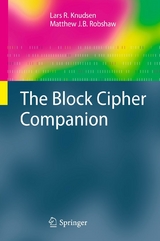 The Block Cipher Companion - Lars R. Knudsen, Matthew Robshaw