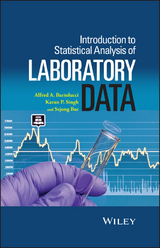 Introduction to Statistical Analysis of Laboratory Data - Alfred Bartolucci, Karan P. Singh, Sejong Bae