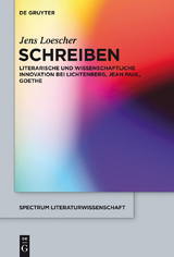 Schreiben - Jens Loescher