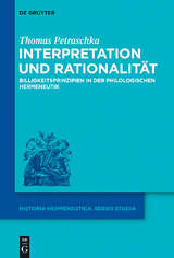 Interpretation und Rationalität - Thomas Petraschka