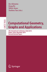 Computational Geometry, Graphs and Applications - 