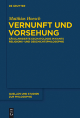 Vernunft und Vorsehung - Matthias Hoesch