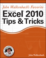 Mr. Spreadsheet's Favorite Excel 2010 Tips and Tricks -  John Walkenbach