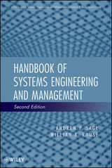 Handbook of Systems Engineering and Management -  William B. Rouse,  Andrew P. Sage